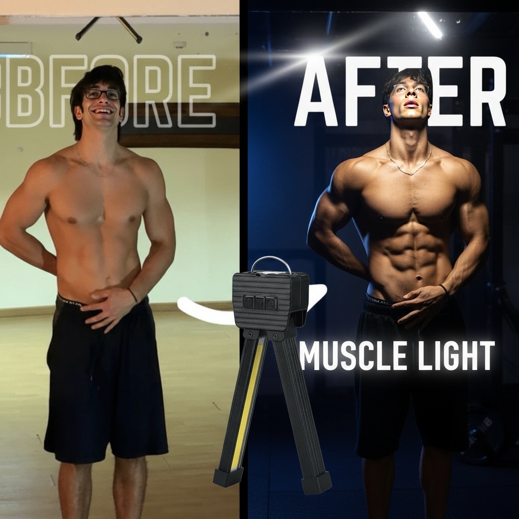 Gym lamp 2.0 / muscle lamp - lampu gym magnet Definisikan otot
