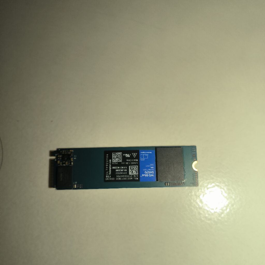 NVME WD Blue 1 tb SN570