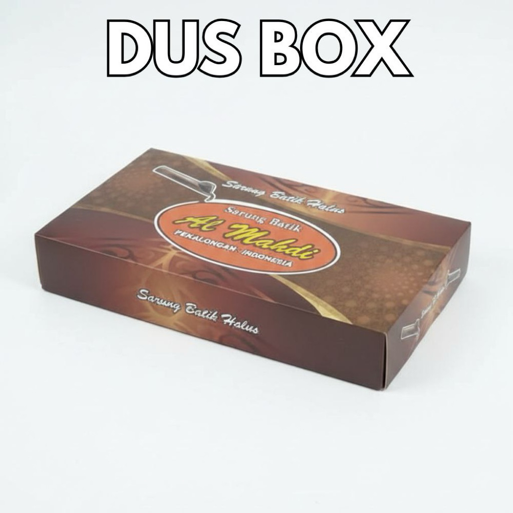 DUS BOX / BOX SARUNG BATIK DEWASA / ANAK