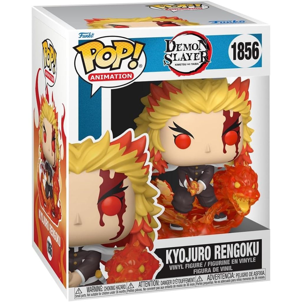 EKSLUSIF FUNKO POP PREMIUM: DEMON SLAYER - RENGOKU 9TH FORM - COLLECTABLE VINYL FIGURE - GIFT IDEA -