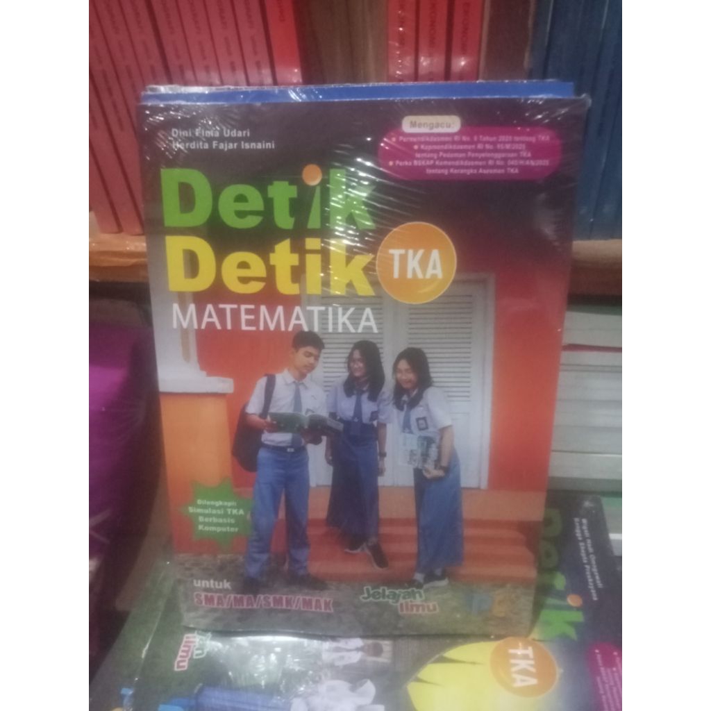 buku detik detik TKA mapel matematika untuk sma terbaru
