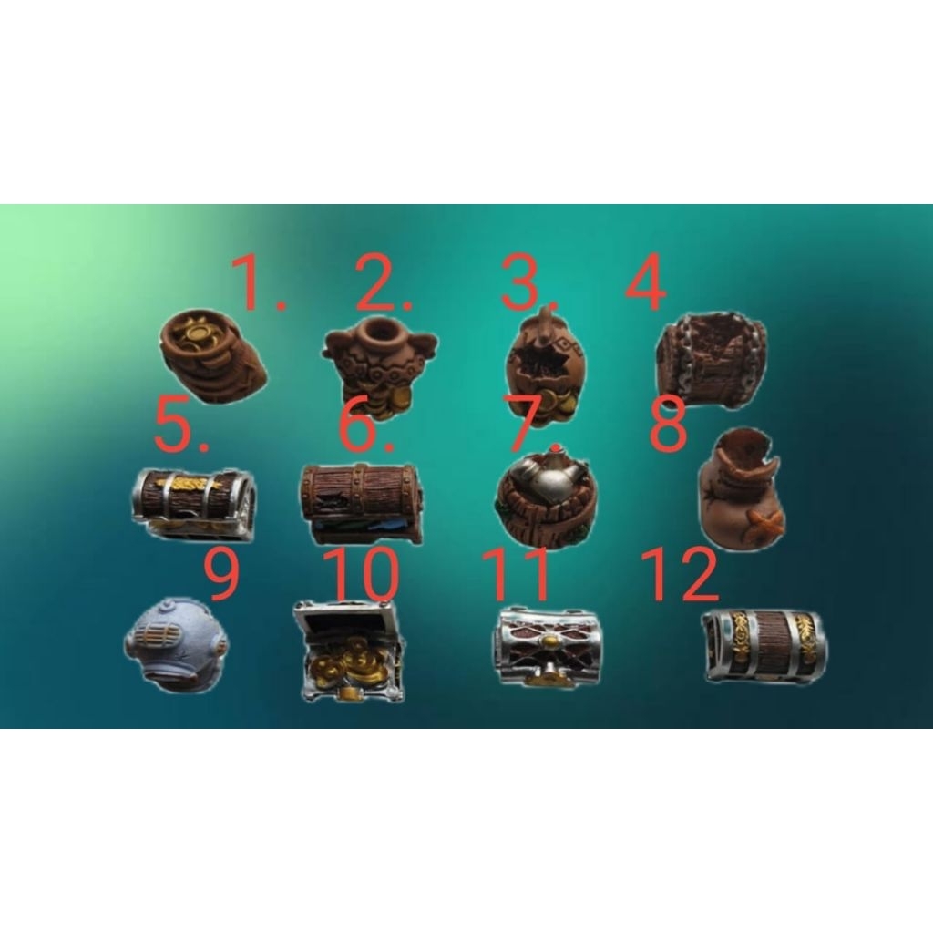 Hiasan Aquarium dan Toples Ornamen Tenggelam (BESAR)