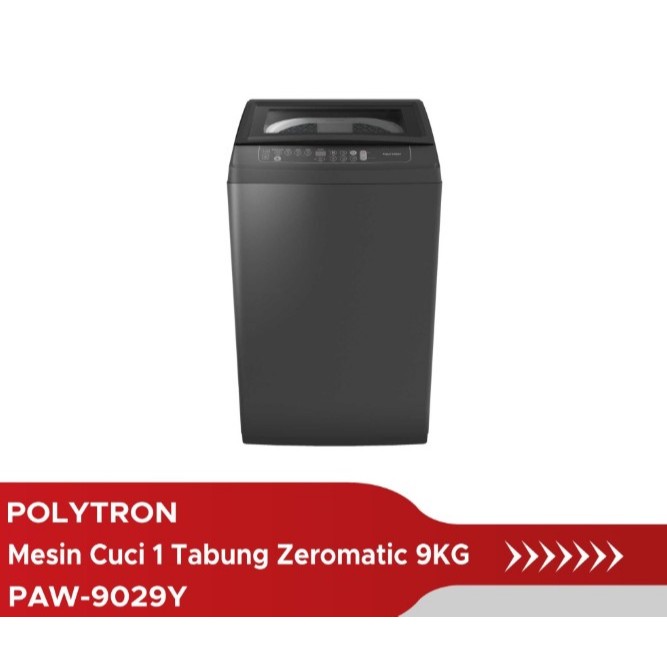 POLYTRON MESIN CUCI 1 TABUNG 9KG (PAW 9029 Y)