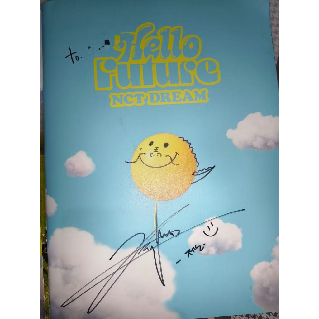 [BOLEH NEGO] ALBUM SIGNED JENO NCT DREAM GLIMO HELLO FUTURE EVENT YZY GLITCH MODE