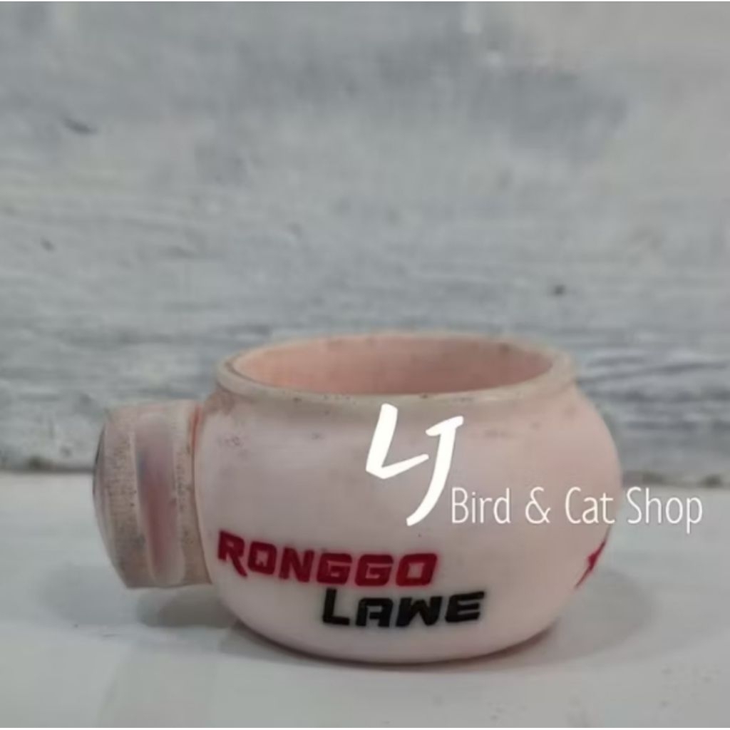 Cepuk Tempat Makan & Minum Sangkar Burung Merek Ebod Ronggolawe