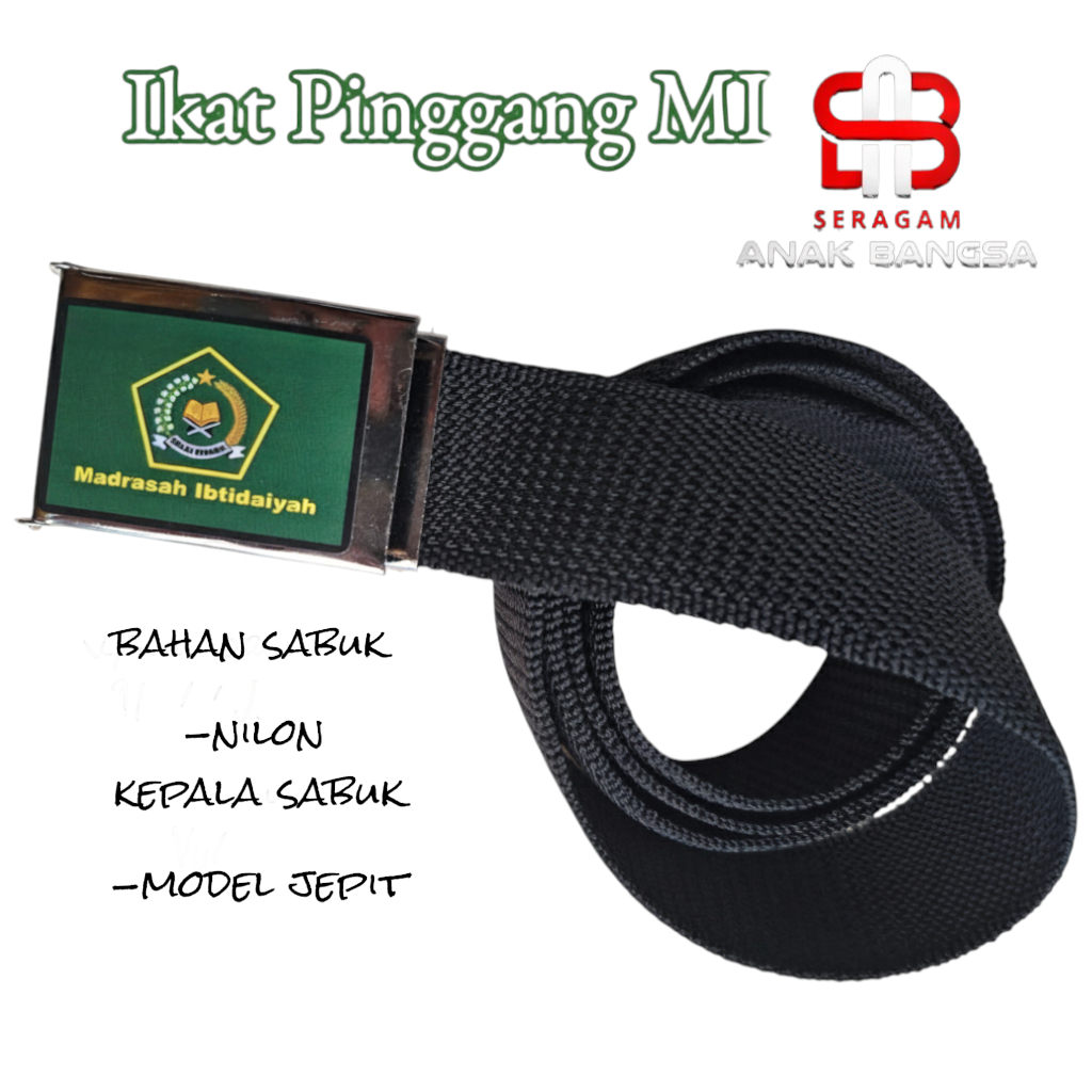 Sabuk Ikat Pinggang Anak Sekolah MI Ikat Pinggang Sekolah