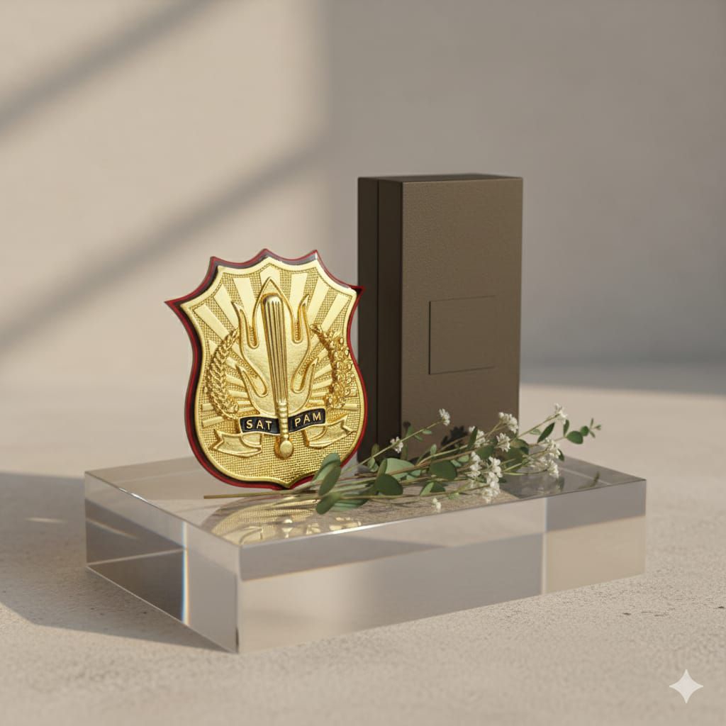 pin kewenangan satpam gold cembung