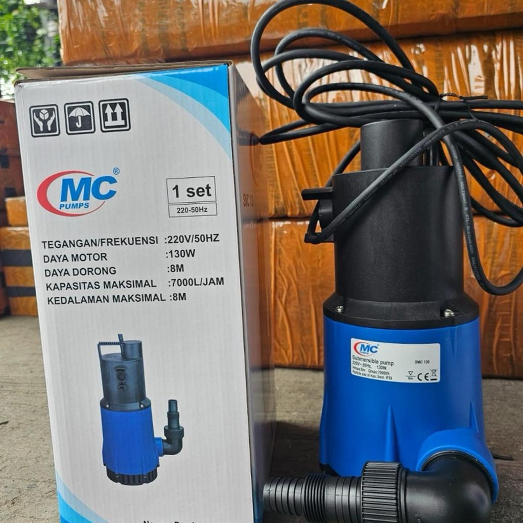Mesin Pompa Air (pompa Celup/Rendam) SMC 130 Non Automatic