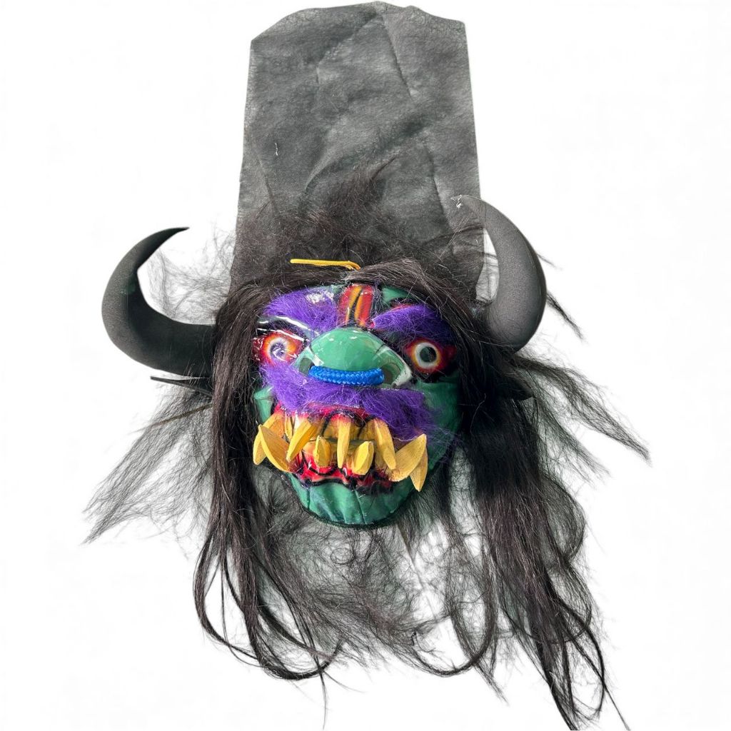 MAINAN TOPENG KEBO GIRO BAHAN MIKA UNTUK ANAK ANAK DAN DEWASA