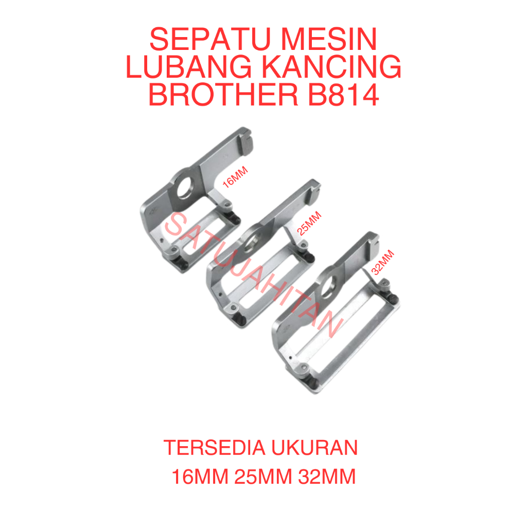 Sepatu Mesin Jahit Lubang Kancing Brother B814