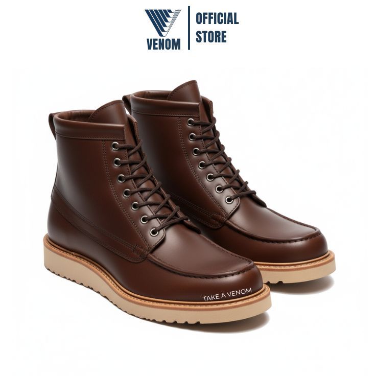 VENOM MOCCO - Sepatu Boots Ukuran Besar Size 39 - 52 Boots Pria Wanita Unisex Big Size