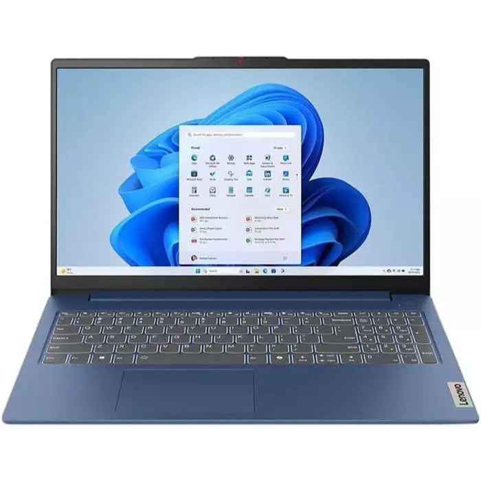 LENOVO IDEAPAD SLIM 3i 15 INTEL 3 100U 8GB DDR5 512GB 15 FHD IPS TOUCH BACKLITE FINGERPRIN WIN 11