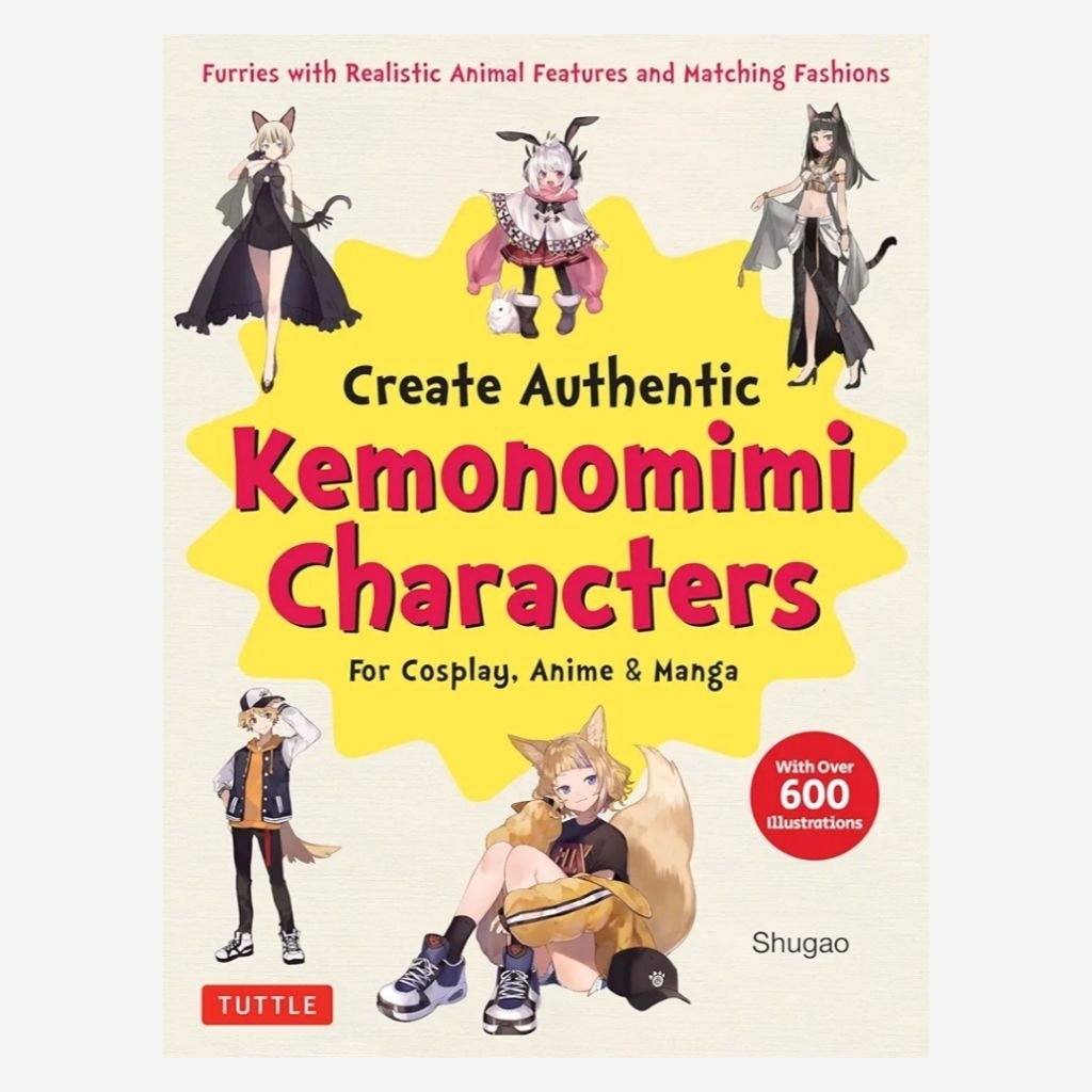 Create Authentic Kemonomimi Characters for Cosplay, Anime & Manga - Shugao (preloved/second/bekas) (