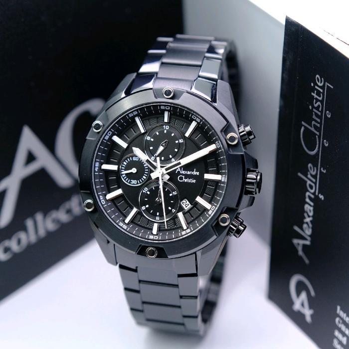 Jam Tangan Pria Alexandre Christie AC6690 / AC 6690 / AC6518 / AC 6518 Original – Stainless Steel  G
