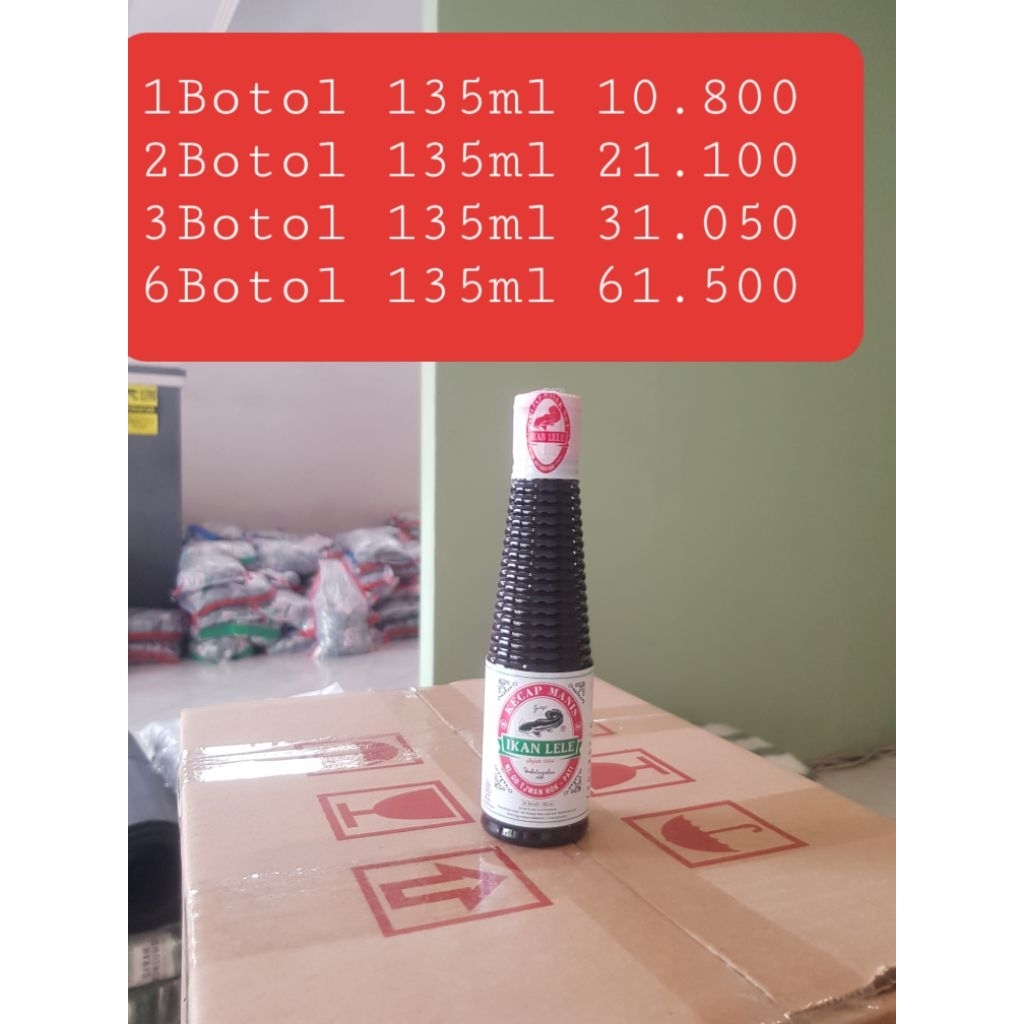 Kecap Lele 135ml botol