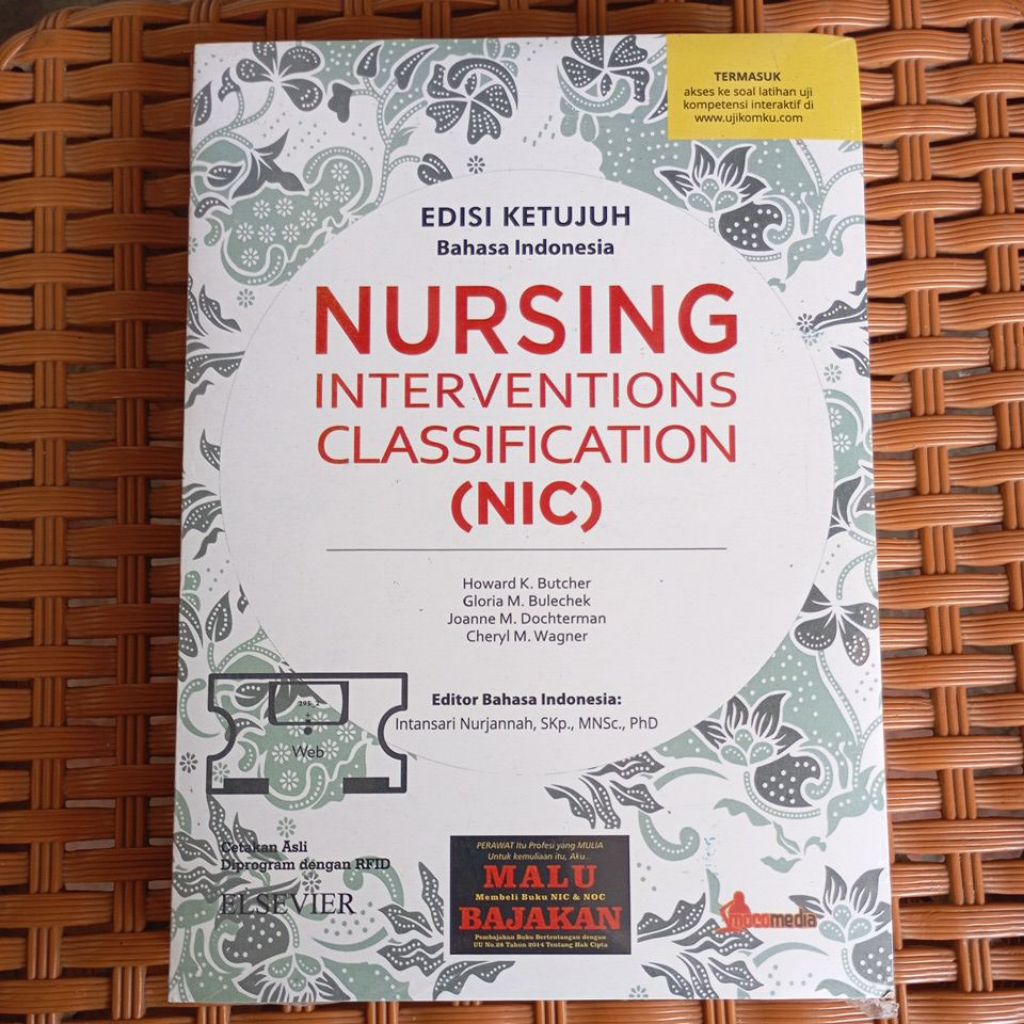 PAKET 2 BUKU NIC NOC -NURSING INTERVENTIONS (NIC) & NURSING OUTCOMES (NOC)