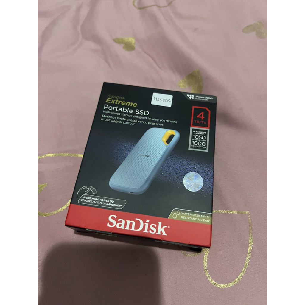 Portable SSD Sandisk Extreme 4 TB
