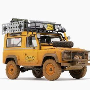 MiniGT Land Rover Defender 110 1989 Camel Trophy Amazon Team Turkey Blister