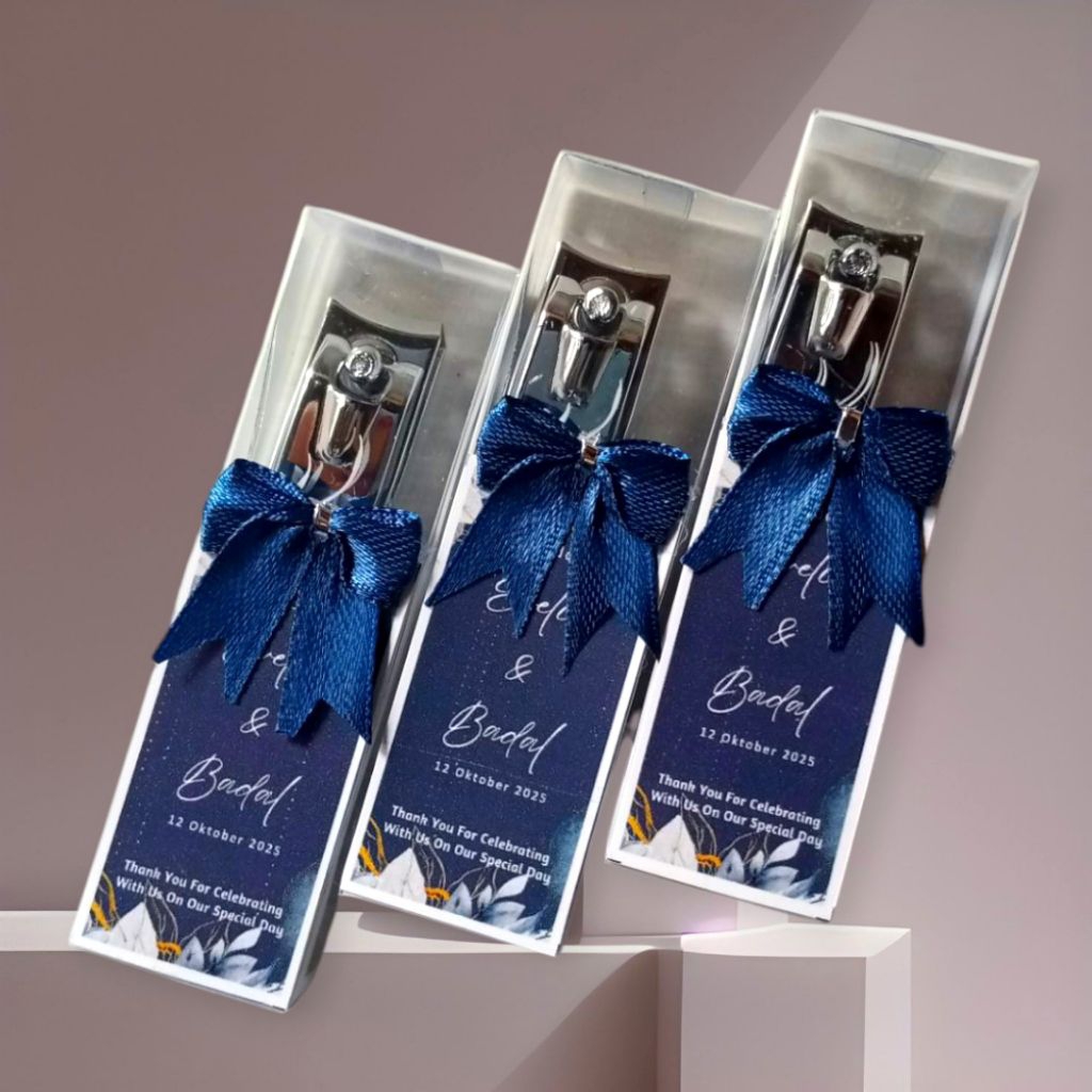 Isi 50pcs Souvenir Pernikahan Gunting kuku besar