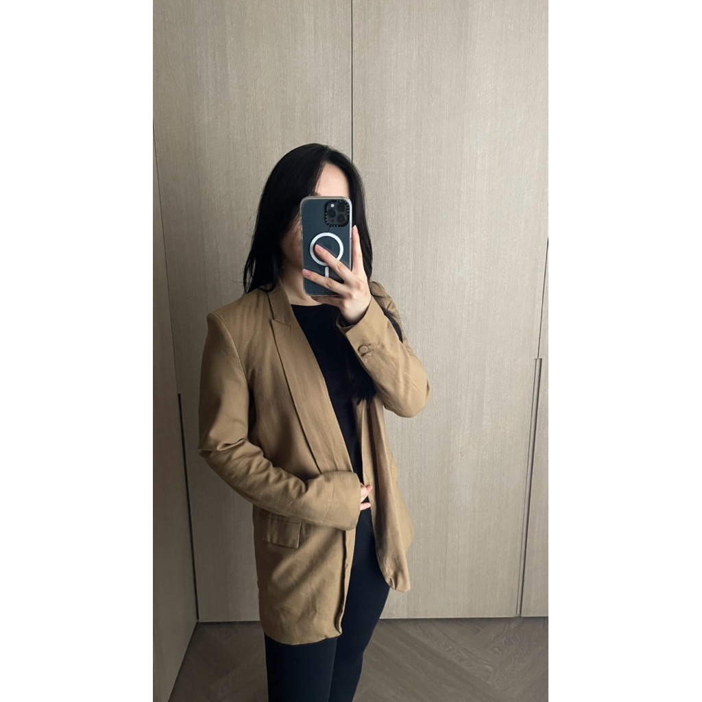 ZARA brown blazer
