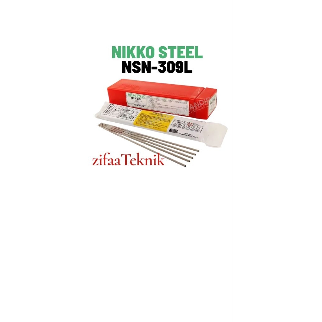 Kawat Las NIKKO STEEL NSN-309L 2,6 mm 3,2 mm 4.0 mm Kawat Las Stainless Steel