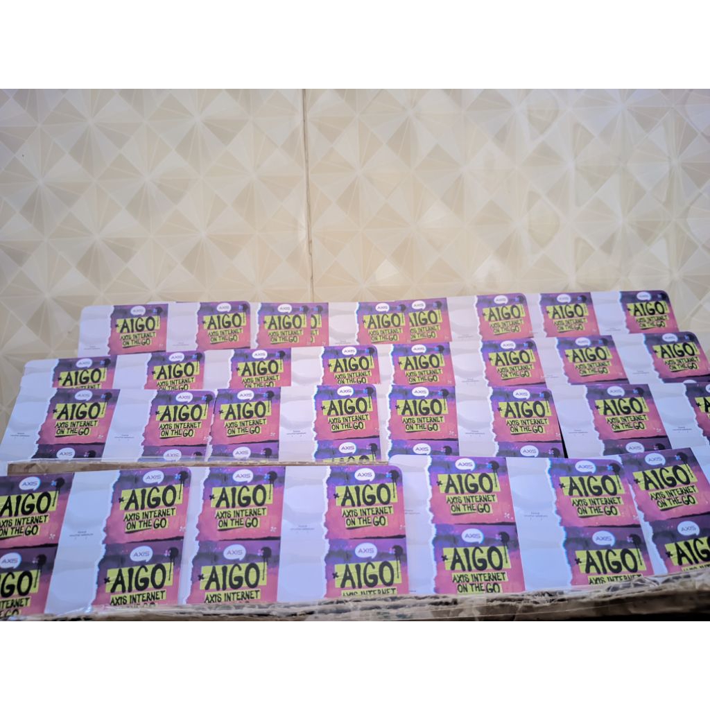 kartu voucher kosongan bahan inject (cod)