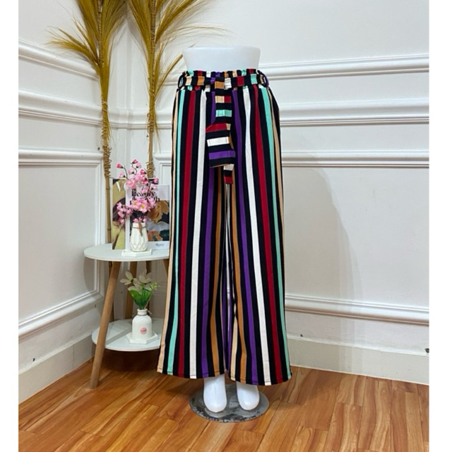 CELANA KULOT SALUR TALI PREMIUM - KULOT SALUR TALI - KULOT WARNA WARNI