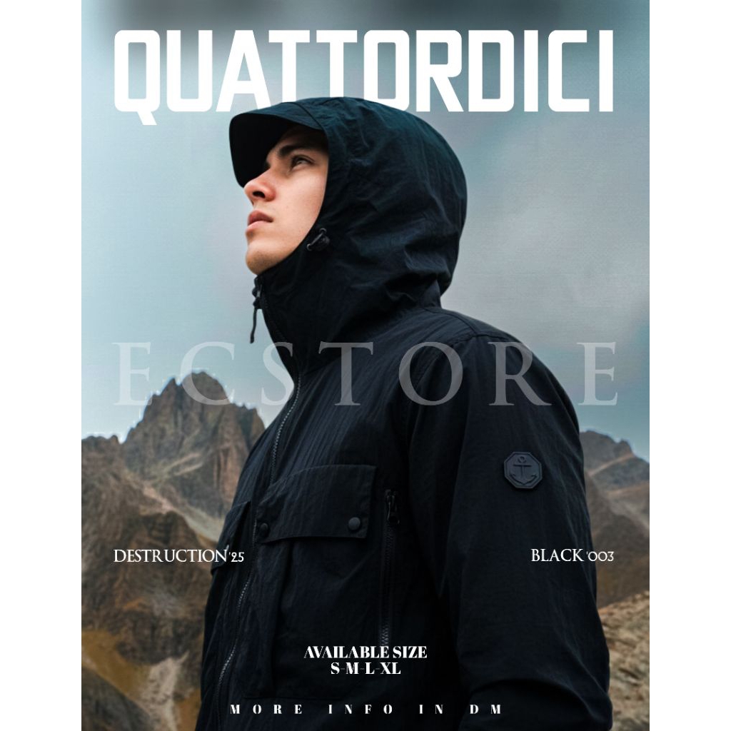 Jaket Quattordici Black