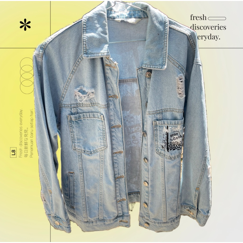 PRELOVED- LC WAIKIKI Jacket Jeans size XS. LCW Jeans