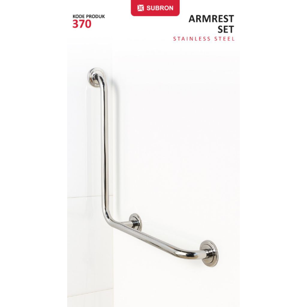 Grab bar stainless 304 / Grab bar disability tembok / Grab bar kamar mandi stainless / Pegangan kama