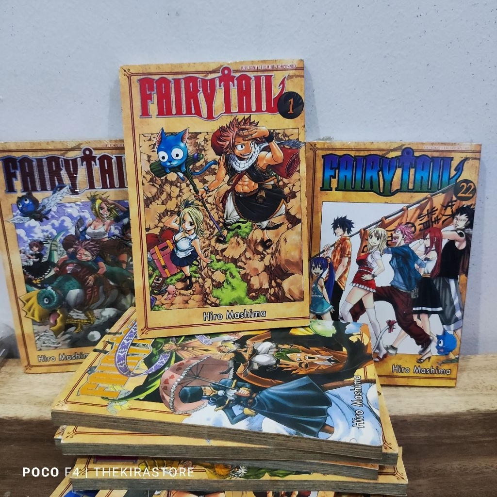 Komik Fairy Tail Cabutan 1-63 (preloved dan segel)