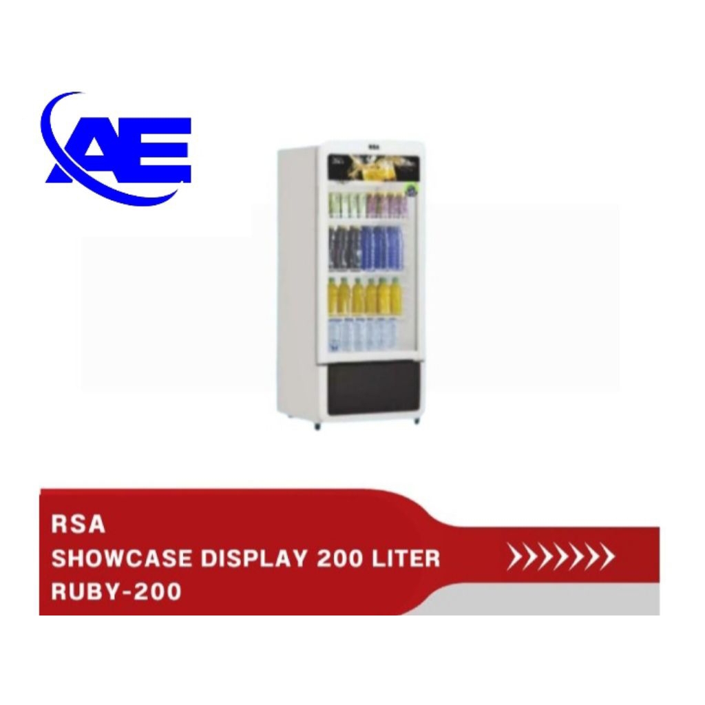 SHOWCASE RSA 3RAK RUBY-200 (200LITER)