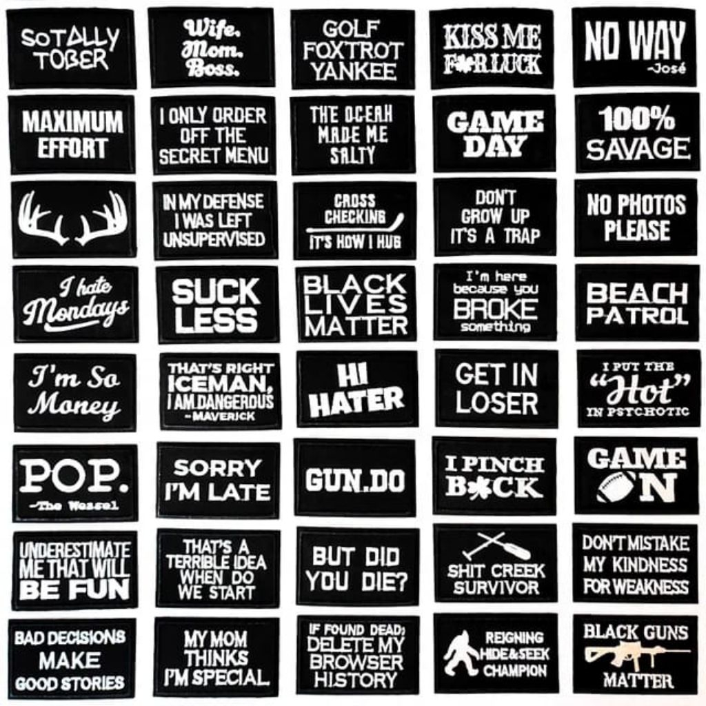 patch logo Bordir keren rapih emblem