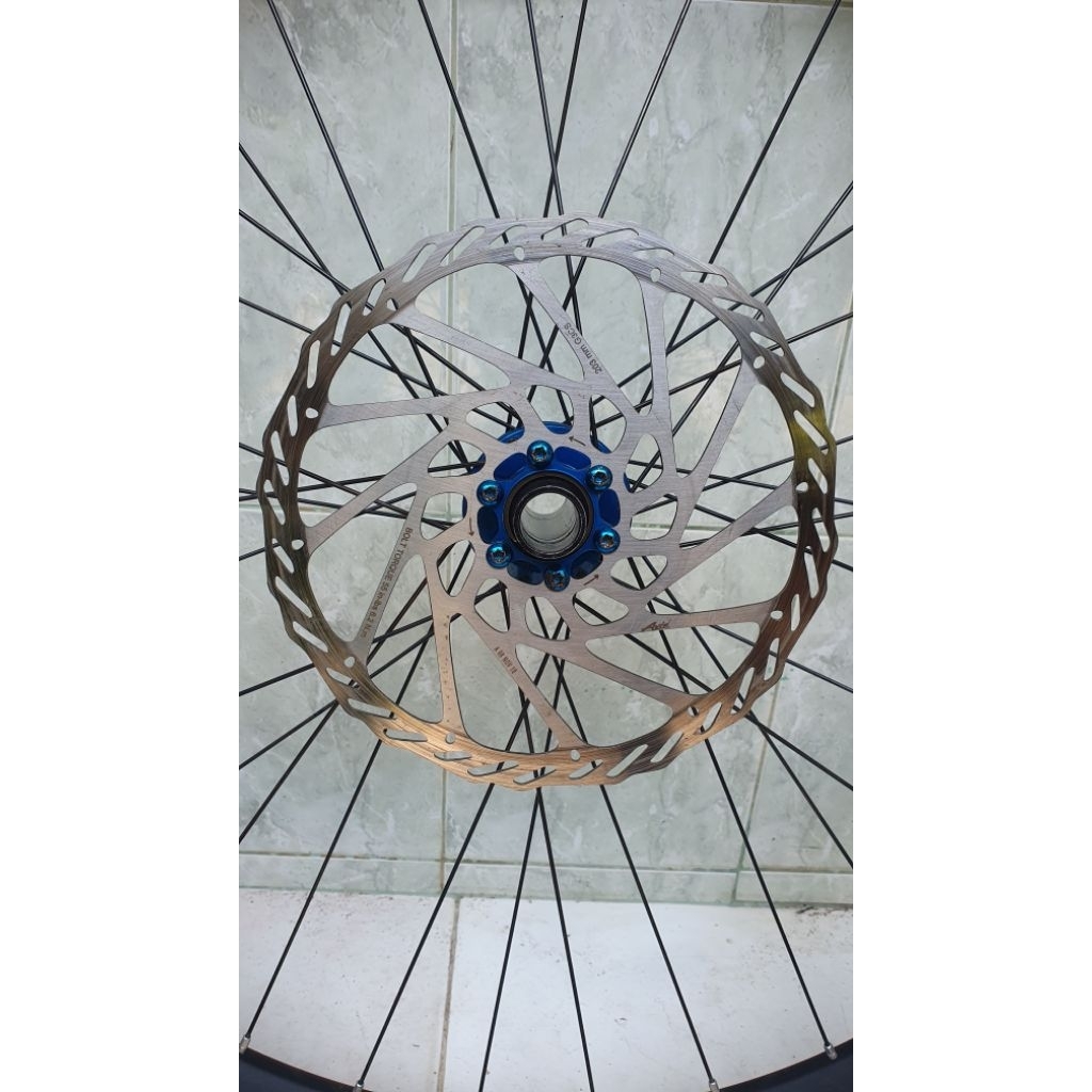 Rotor Piringan rem Cakram Avid Sram G3CS Original Asli 203 dan 180 Sepeda Mtb am dh