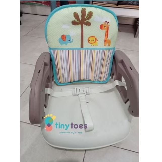 [Preloved] Pliko Folding Booster Seat - Brown