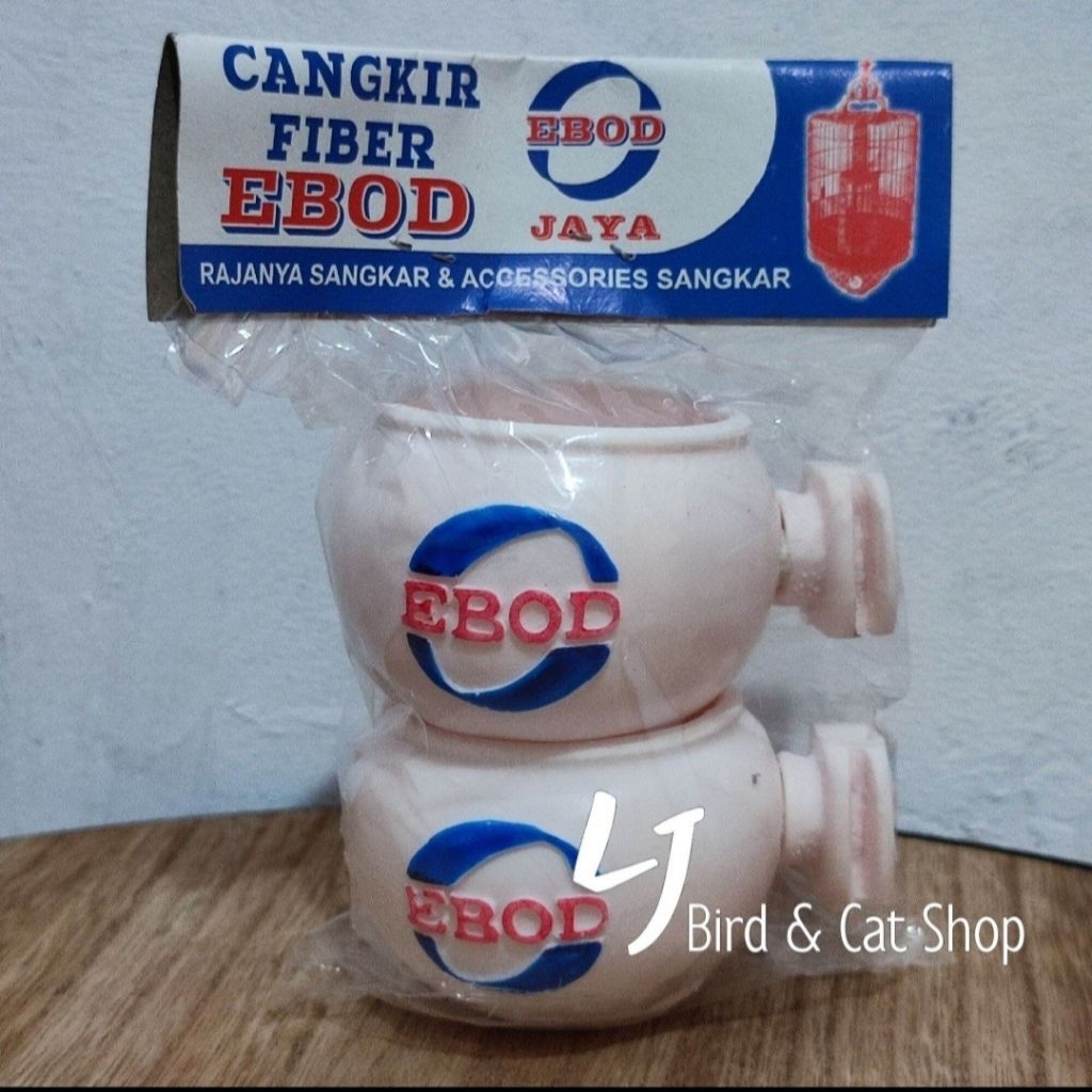 Cepuk Tempat Makan & Minum Sangkar Burung Merek Ebod Jaya