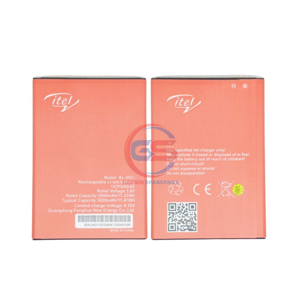BATERAI / BATTERY / BATRE ITEL A26 / BL-29CI ORI