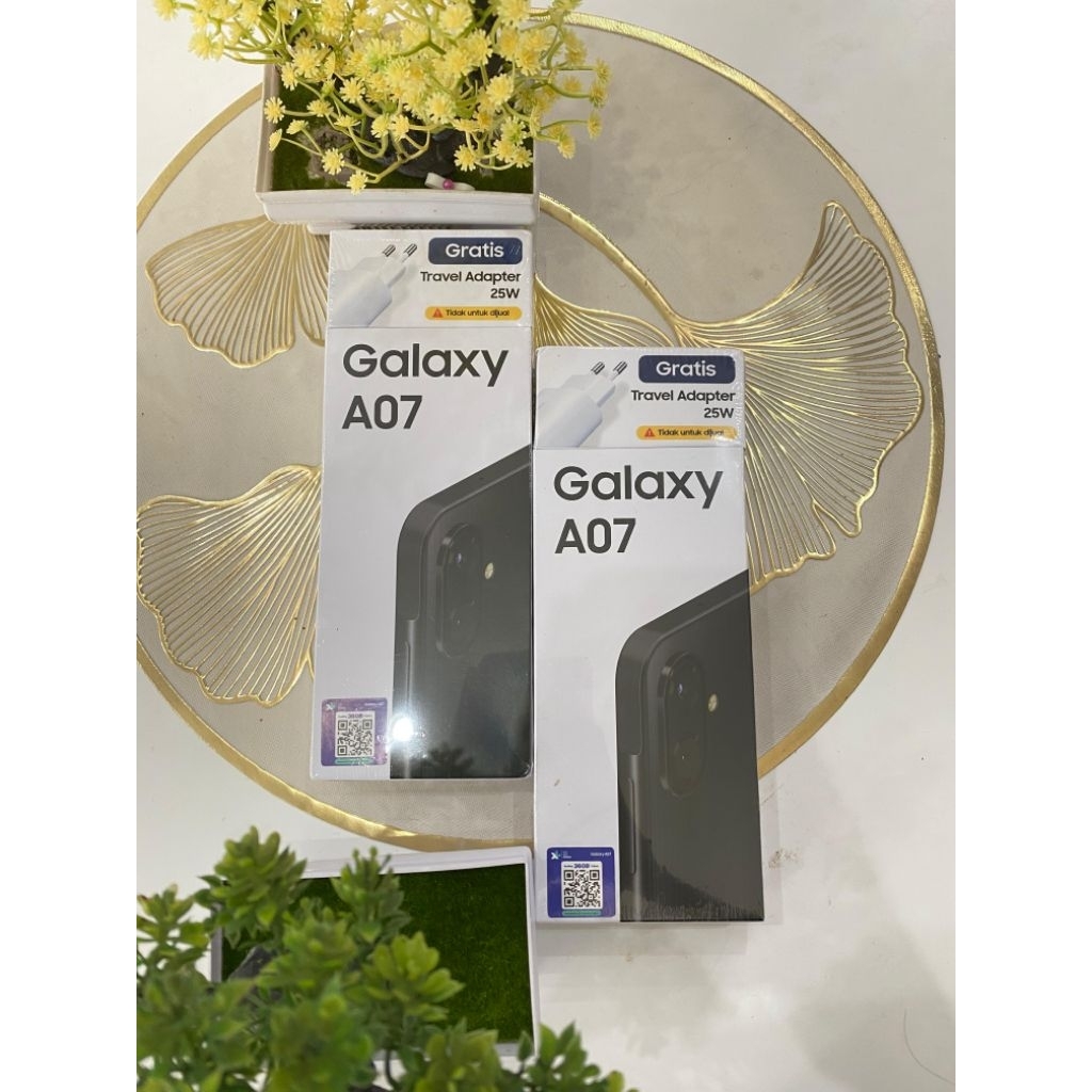 SAMSUNG A07 RAM 4/64 DAN RAM 4/128 NEW