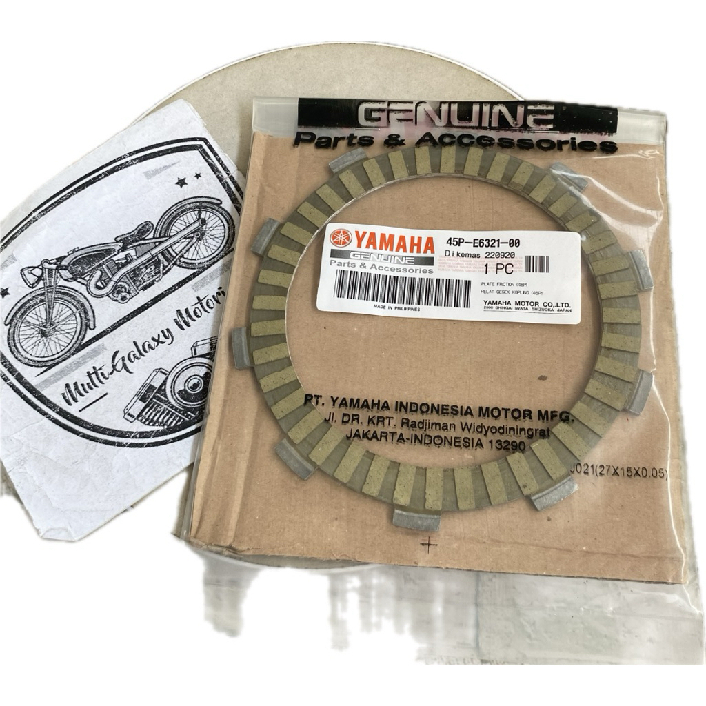 KAMPAS KOPLING - plate friction YAMAHA BYSON (45P-E6321-00)