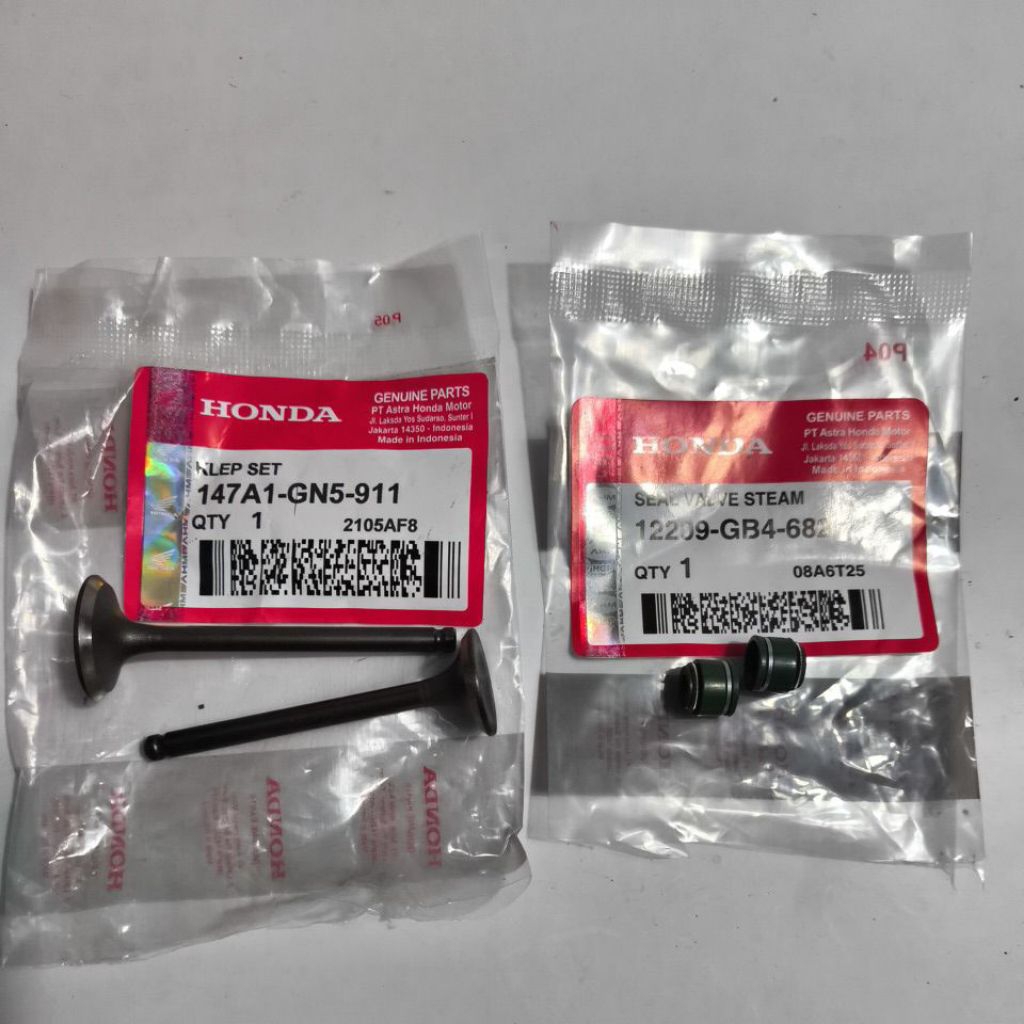 klep + seal klep grand / supra x / legenda / supra fit