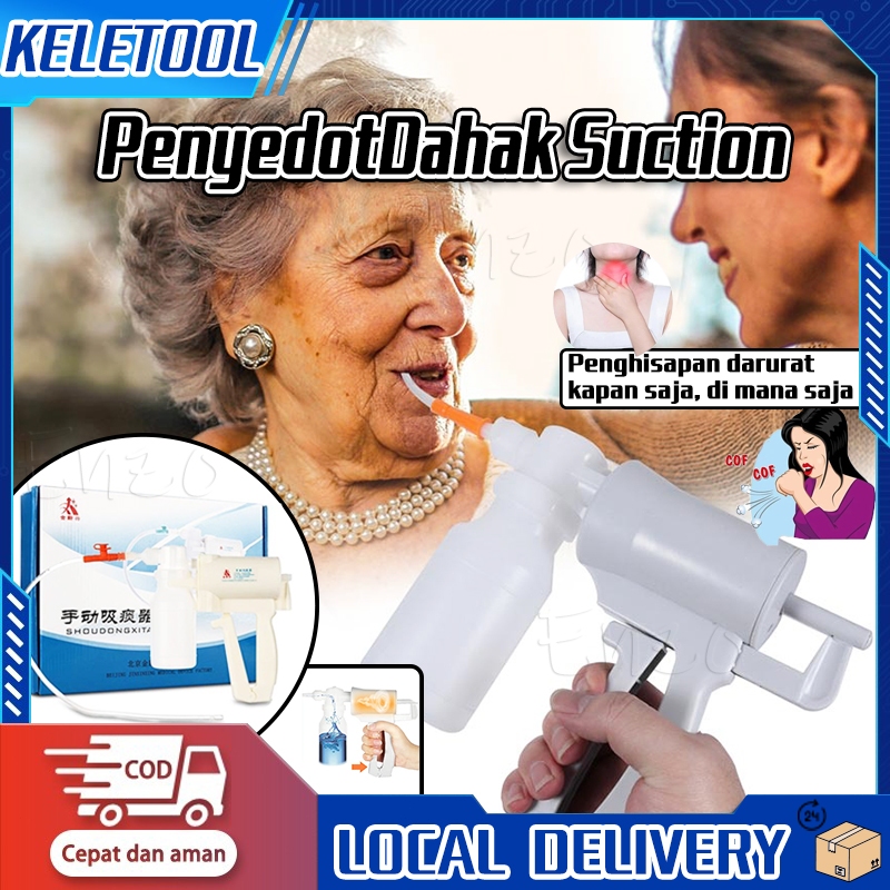 Suction Pump Manual Hand Alat Suction Penyedot Dahak Suction Manual Sputum Aspirator Suction Pump Po