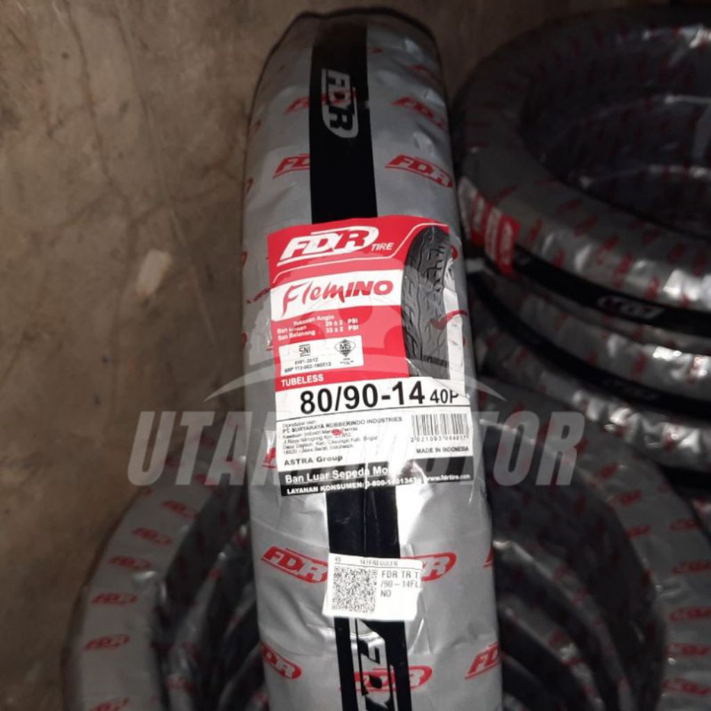 Ban Fdr Flemino Tubeless 80/90/14