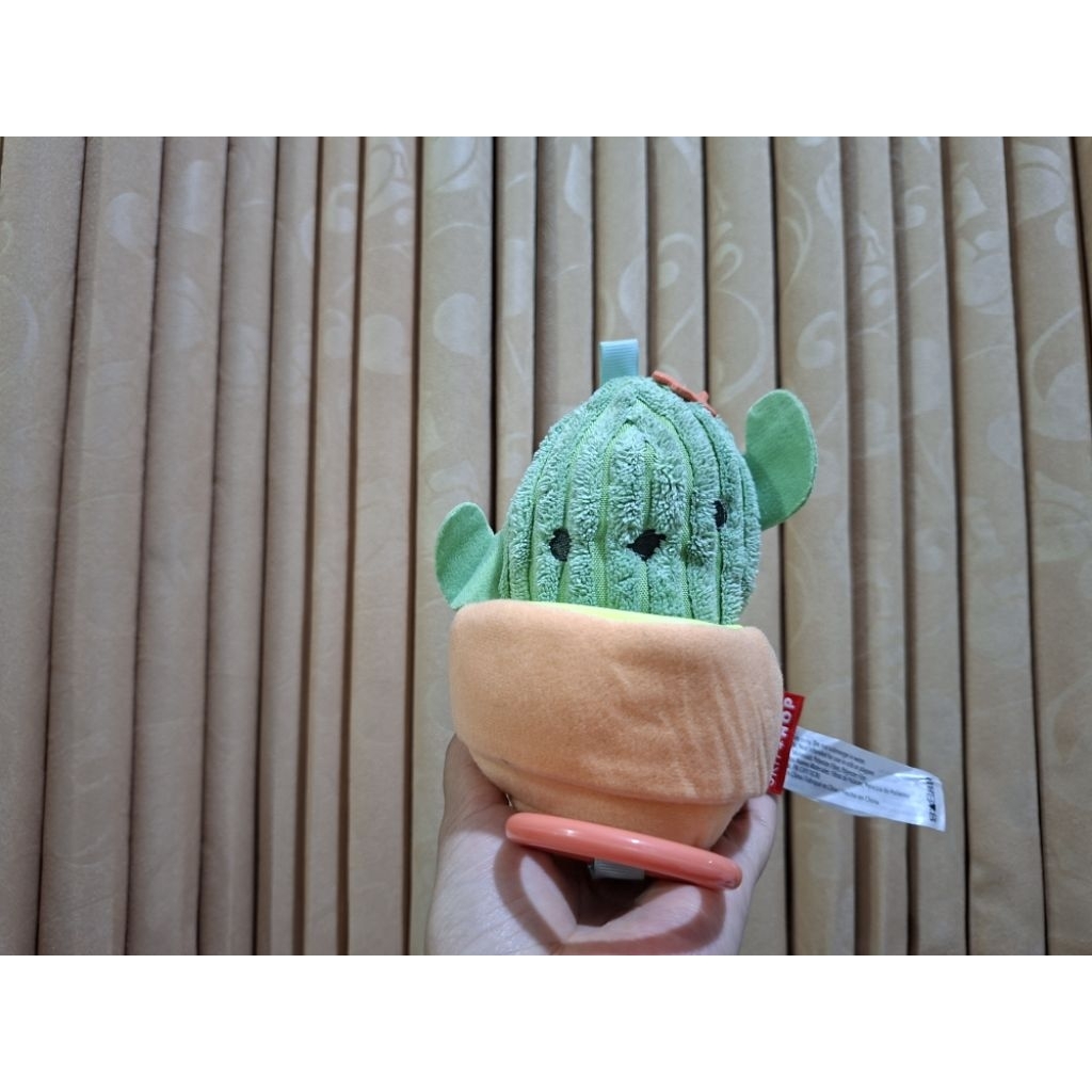 Mainan Anak  - Boneka Kaktus Tarik Getar