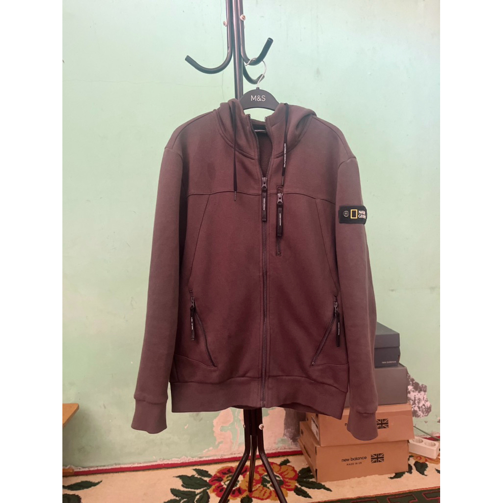 HOODIE ZIPPER NATGEO TRAVIS