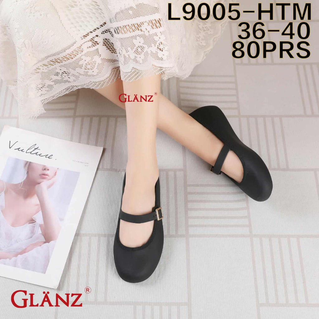 Sepatu Wanita Flatshoes Kerja Wanita Sepatu Kerja Sepatu Kerja jawii hitam5 mrl
