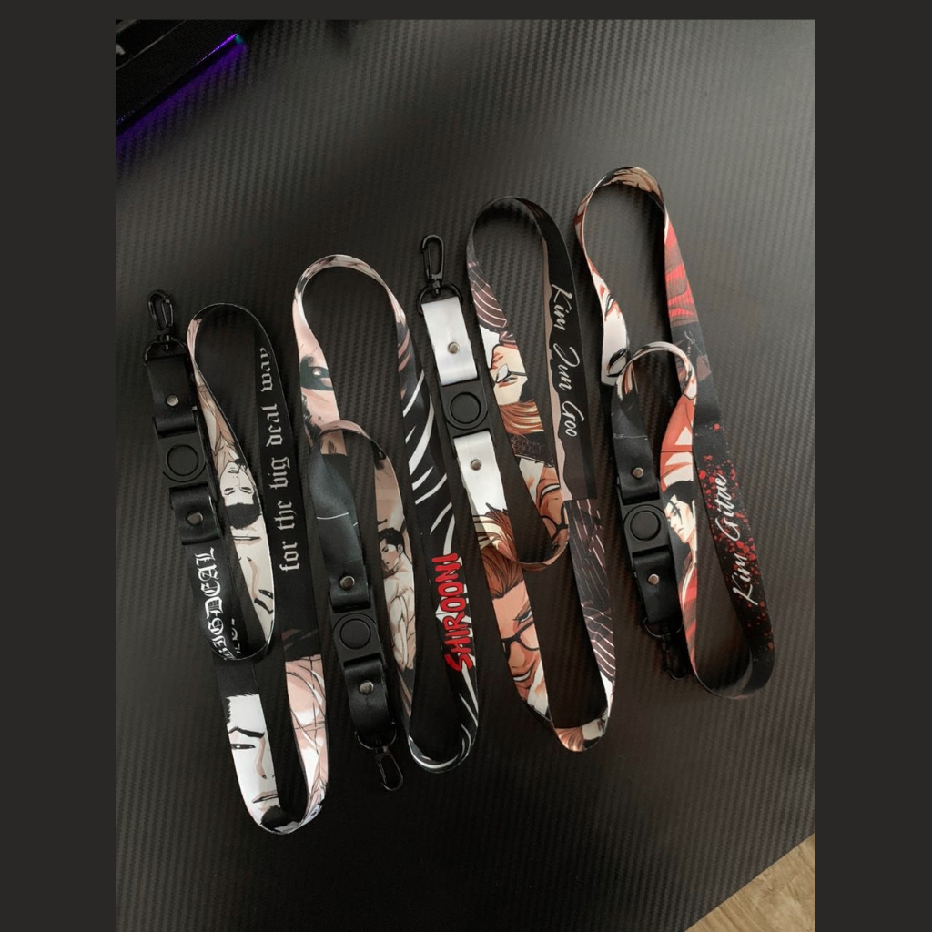 Tali Lanyard Manhwa Lookism dan Holder ID Card Multifungsic / Holder ID Card Lookism