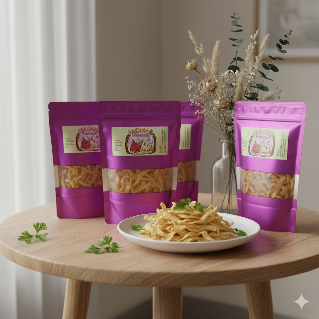 Keripik Bawang Khas makassar isi 100g