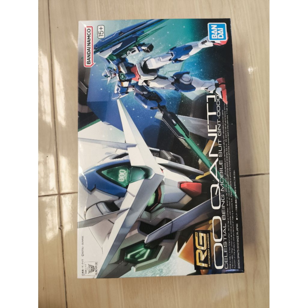 RG 1/144 OO Qant Bandai + 107 Fix part