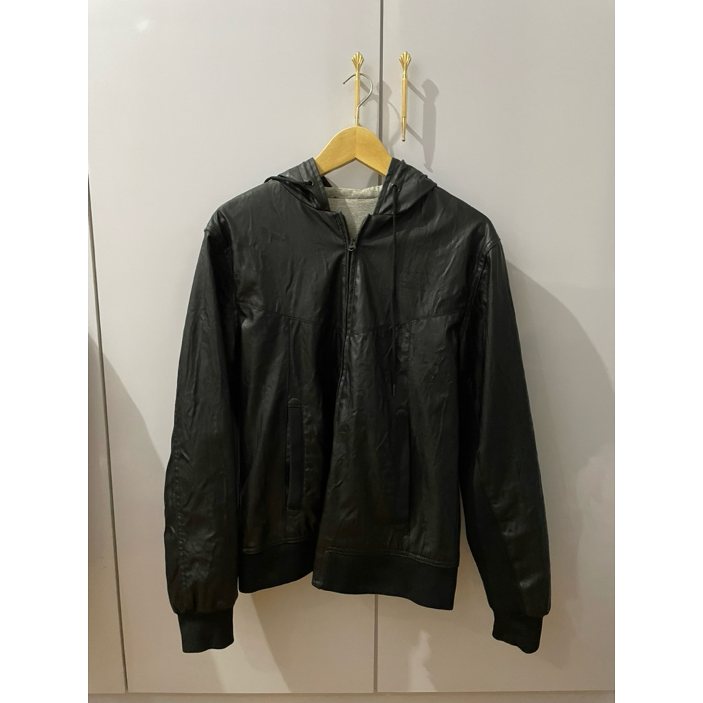 Jaket Kulit Sintentis ZARA second 100% ORI