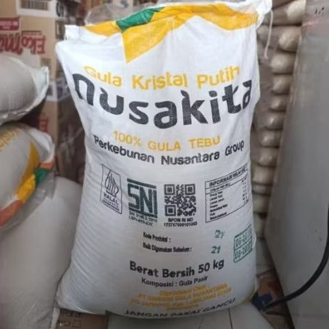 GULA NUSAKITA 50 kg 1 karung ( baca deskripsi)